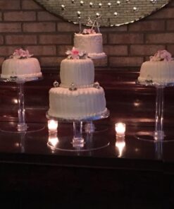 7 Tier Clear Cascade Wedding Cake Stand (Style R700) 18 51xTdGn4TTL