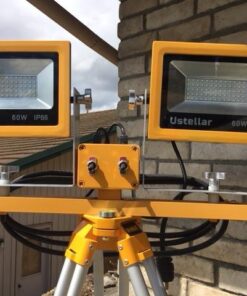 USTELLAR 2 Pack 80W LED Flood Light IP66 Waterproof Outdoor Super Bright Security Lights 800W Equiv, 5000K Daylight White Outside Floodlight Landscape Wall Lights 80.0 Watts 50 51xfZp QSHL