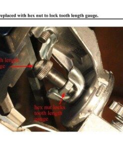 Granberg Chainsaw Sharpener, G106B - Easy File-N-Joint Bar Mounted Guide System - Best Chain Saw Blade Teeth Grinder Sharpening Tool Set - Portable Filing Hand Attachment Sharpen File Accessories Kit Chain Saw Sharpener 42 51xfdVPTsOL