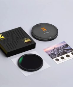 K&F Concept 58mm Variable ND Filter ND2-ND32 Camera Lens Filter (1-5 Stops) No X Cross HD Neutral Density Filter with 28 Multi-Layer Coatings Waterproof (Nano-X Series) 27 51xiNOUDYmL 3