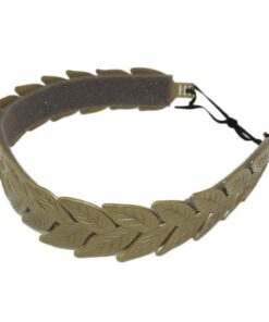 Alternative view of Star Power Men's Laurel Leaf Roman Costume Headband Gold