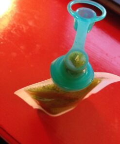 ChooMee SoftSip Food Pouch Top | Baby Led Weaning | No Spill Flow Control Valve, Protects Childs Mouth, 100% Silicone, BPA Free | 2CT Orange Aqua 59 51xkqVvmdVL