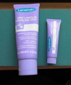 Lansinoh Lanolin Nipple Cream, Safe for Baby and Mom, Breastfeeding Essentials, 3 Mini Tubes, Each 0.25 Ounces 0.25 Ounce (Pack of 3) 38 51xmKzMAPuL