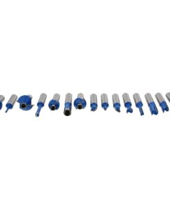 ABN 1/2in Shank Tungsten Carbide Router Bits for Woodworking - Wood Router Bit Set 15p Straight, Dovetail, Chamfer, Ogee 10 51xoMFvnQiL