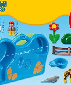 Playmobil Take Along Zoo & Aquarium Building Kit 8 51xtKyaUGYL