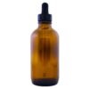 4 Oz (120 ml) Amber Boston Round Glass Bottle w/Dropper - Pack of 6 30 51xx3V9ZScL