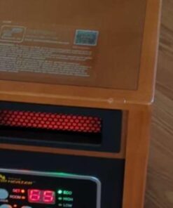 Dr Infrared Heater Portable Space Heater, 1500-Watt, Cherry 34 51xzgSJMIL