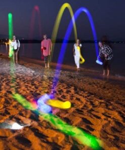 Playaboule Glow in The Dark LED Day Night Lighted Bocce Ball Set Choose Competition 107mm or 85mm Balls 107mm 4 Colors Comp Size Balls 21 51y0Tr8GNL