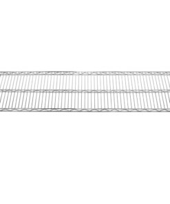 Alternative view of Shelving Inc. 12" d x 48" w Chrome Wire Shelving with 3 Tier Shelves, Weight Capacity 800lbs Per Shelf 12" d x 24" w x 36" h