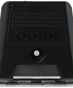 Igloo Hybrid Stainless and Plastic Latch (3.38 L x 0.57 W x 0.57 D Inches) - Black/Silver Black, Stainless Steel 40 51y3TxYzTmL