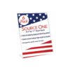 SOURCEONE.ORG Clear 8.5 X 11-Inches Acrylic Slant Back Sign Holder, Brochure Holder 6 Pack