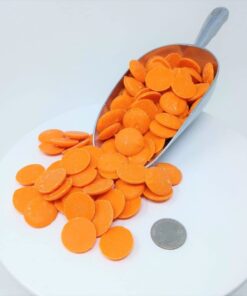 Alternative view of Merckens Coating Wafers Melting Wafers Orange color 2 pounds 2 Pound (Pack of 1)