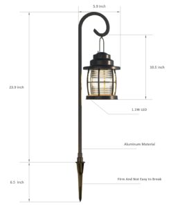 Malibu Lightning 8422-4110-01 Harbor Collection LED Low Voltage Jelly Jar Pathway Light- Black 12 51yJ20690HL
