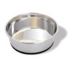 Van Ness Pets Large Stainless Steel Dog Bowl, 96 OZ, Natural One size