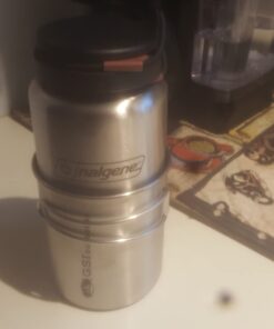 GSI Outdoors Glacier Stainless Steel Bottle Cup I Lightweight Cup or Pot for Travel, Camping and Backpacking - 24 oz Large (Pack of 1) 39 51yQ5vwjIoL