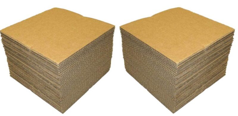 Catalog 2 (100) - 12" Kraft Brown LP Record Pads - 12 7/16" x 12 7/16"