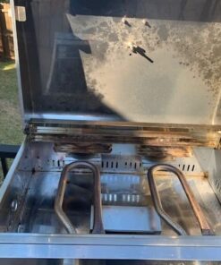 Cuisinart CGG-306 Chef's Style Portable Propane Tabletop 20,000, Professional Gas Grill, Two 10,000 BTU Burners, Stainless Steel Professional Gas Grill, Two-Burner, Stainless Steel 43 51yRh k9HL