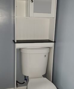 Sauder Caraway Etagere/Pantry cabinets, L: 23.31" x W: 7.44" x H: 68.07", Soft White finish 48 51yU162PiL