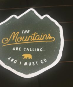 NI3802-Pack The Mountains Are Calling Sticker/Decal | Premium Quality Vinyl Sticker | 4-Inches by 3.5-Inches 12 51yVT2 5ML