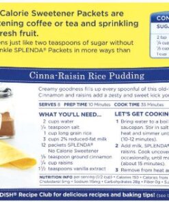 Alternative view of Splenda No Calorie Sweetener Granular, Individual Packets, 200 Count, 7oz Package
