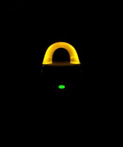 VTech DM221 Audio Baby Monitor with up to 1,000 ft of Range, Vibrating Sound-Alert, Talk Back Intercom & Night Light Loop, White/Silver Monitor with One Parent Unit 47 51ya0bJt1AL