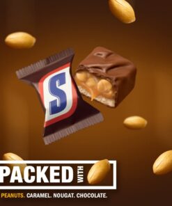 SNICKERS Minis Size Milk Chocolate Candy Bars Bulk Pack, Party Size, 40 oz Bag Party Size (40oz) 19 51ybIOPBCOL