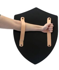 Four Point Medieval Shield Blank - 16 Gauge Steel Battle Ready - Natural - One Size 12 51ybkBI5XHL