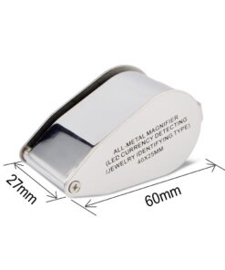 iKKEGOL 40X 25mm All Metal Magnifier Jeweler LED UV Lens Jewelery Loupe Magnifier (LED Currency Detecting/Jewelry Identifying Type) 13 51ydqkdPqNL