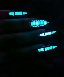 Glow in The Dark Pigment Powder - Neutral and Fluorescent color for Art Painting, Fine Art, Nail Art Paint, and DIY Crafts - Non-Toxic, Long Lasting 10+ Color Options - Neutral Aqua - (12 Grams) 12 Grams 34 51z5HVwNNL