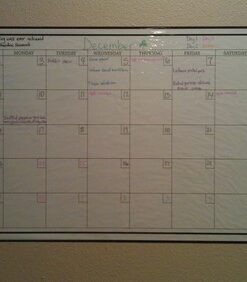 WallPops WPE0447 Large Monthly Dry Erase Calendar Decal, White & Off-White 27 51z9EpquVWL 1