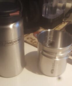 GSI Outdoors Glacier Stainless Steel Bottle Cup I Lightweight Cup or Pot for Travel, Camping and Backpacking - 24 oz Large (Pack of 1) 40 51z9aGn8T0L