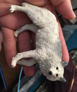 Safari Ltd. White Wolf Figurine - Realistic, Hand-Painted 3.6" Model Figure - Educational Toy for Boys, Girls & Kids Ages 3+ 23 51zIcesQw6L