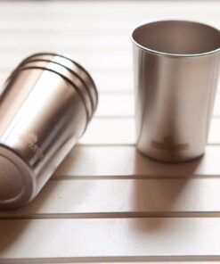 Stainless Steel Cups 10 oz Tumbler (4 Pack) - Premium Metal Drinking Glasses | Stackable Durable Cup (10 oz) 10 oz - Steel 37 51zJqFrLrwL