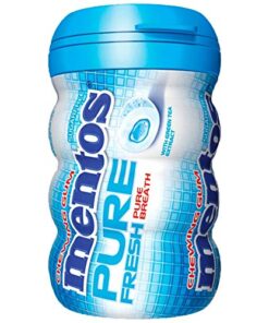 Mentos Pure Fresh Sugar-Free Chewing Gum with Xylitol, Fresh Mint, 50 Count (Pack of 6) 15 51zKulQYZVL