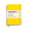 LEUCHTTURM1917 - Notebook Hardcover Medium A5-251 Numbered Pages for Writing and Journaling (Lemon, Ruled) Lemon