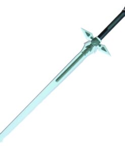 Armory Replicas™ - Titan Attack Kirito's Elucidator Foam Sword - Shingeki no Kyojin Fantasy Foam Sword for LARP - Ideal for LARP, Halloween Costumes, Cosplay PACK 2 with SHEATH GREY and AQUA SWORD SET WITH SHEATH 16 51zOknuHgL