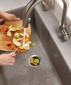 InSinkErator STS-00 Dual SinkTop, Chrome & White Sink Top Switch, Single Outlet Chrome/White 15 51zR0ARcHlL