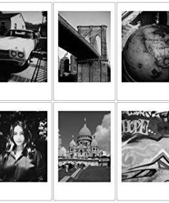 Fujifilm Instax Mini Instant Film Monochrome 4-Pack Bundle Set, Mono Chrome (10 x 4 = 40) # 337556 for Mini 90 8 70 7s 50s 25 300 Camera SP-1 Printer 6 51zUhgFEbnL