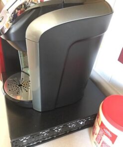 Home-It K Cup Holder for Counter - Storage Drawer for Keurig K-Cup Coffee Pod Organizer - Metal Designed K-Cup Storage, 42 Pod Capacity Compact Under Coffee Pot 26 51zYwXBAlL