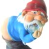 Funny Guy Mugs Middle Finger Gnome Statue - Mooning Gnome - Indoor or Outdoor Garden Gnome Sculpture for Patio, Yard or Lawn - Funny Gnomes Inappropriate Gifts - Naughty Gnomes 15 51zeRixoAL