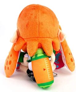 Sanei SP01 Splatoon Series Female Inkling Stuffed Plush, 9" 14 51zkxlx6SxL