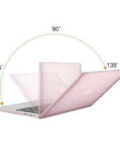 MOSISO Compatible with MacBook Air 13 inch Case (Models: A1369 & A1466, Older Version 2010-2017 Release), Protective Plastic Hard Shell Case & Keyboard Cover & Screen Protector, Rose Gold 33 51zn94L9L9L 1
