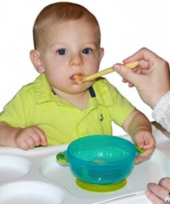 Baby Bowls and Matching Lids - Suction Cup Bowls for Babies, Toddlers & Infants - Set of 3 Sizes - 6 Pieces 21 51zntpDCETL