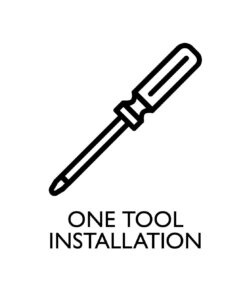 Design House 505115 Village 1-Light Indoor Dimmable Wall Sconce Frosted Flute Glass with Twist On/Off Switch for Bathroom Bedroom Hallway, 8.25" H x 5.1" W, Oil-Rubbed Bronze 32 51zpMURC28L