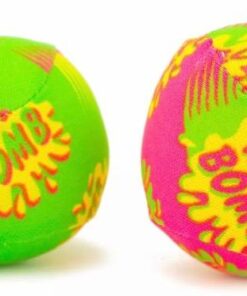 4E's Novelty 24 Pack - 2" Water Bomb Splash Balls - Mini Water Absorbent Ball - Kids Pool Toys, Outdoor Water Activities for Kids, Pool Beach Party Favors. Water Fight Games 17 51zzT9gK3NL
