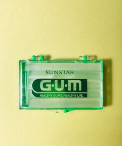 GUM Orthodontic Wax for Braces and Dental Devices - Soothing Dental Wax with Vitamin E and Aloe Vera - Clear Color and Refreshing Mint Flavor (Pack of 1) 1 ct 26 61 1MODXML