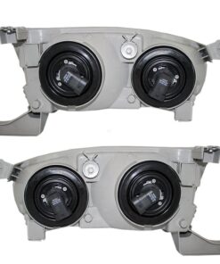 Brock Replacement Driver and Passenger Headlights Headlamps Compatible with Corolla 81150-02100 81110-02110 10 61 5t9nG33L