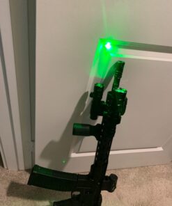 Feyachi Tactical Green Laser Sight with Mlok/Picatinny Rail Mount/Barrel Mount Include Pressure Switch Picatinny&Barrel-Mounted 57 61 6C8 c1L 1