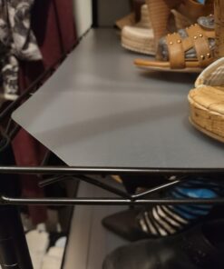 BRIAN & DANY Wire Shelf Liner 14" X 30", Heavy Duty Shelf Liners for Wire Shelving, Waterproof Protector Mats, Set of 5, Transparent 14"x 30"x5 34 61 6Goc ALL 1