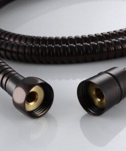 KES I3200-7 Extended Length Replacement 79-Inch Stainless Steel Interlock Handheld Shower Hose, Oil Rubbed Bronze 14 61 7mZIYRkL